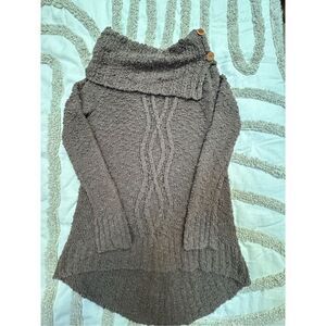 Anthropologie MOTH‎ popcorn turtleneck sweater size S BIN Q